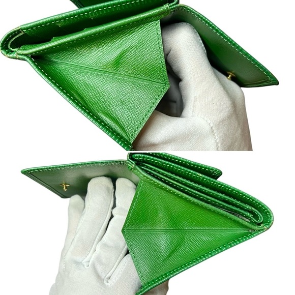 Louis Vuitton Epi Elise Green Leather Wallet with COA - Picture 13 of 17